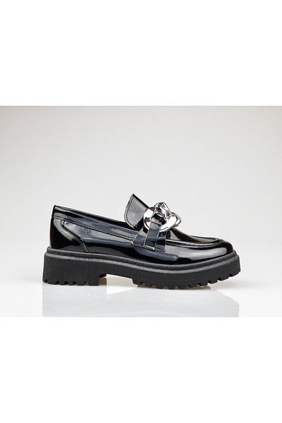 JOJO KIDS School Shoes for Girls Black Patent Leather, Classic Shoes, Orthopaedic Sole