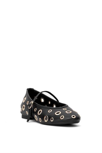 Ayakkabı Fuarı Elite Pm567 K845C Women's Ballerina Black