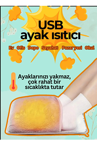MİNGODAN Ayak Bel Ve Karın Bölgeleri İçin Usb Kablolu Isıtıcı Güçlü Sabit Sıcaklık Yıkanabilir Isıtma Pedi
