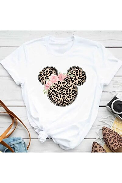 HOFFNUNG M.mouse Minnie imprimeu unisex tricou mărime mare