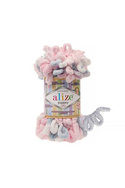 Alize 6 Pieces 90x90 Puffy Baby Blanket - Puffy Color 5864