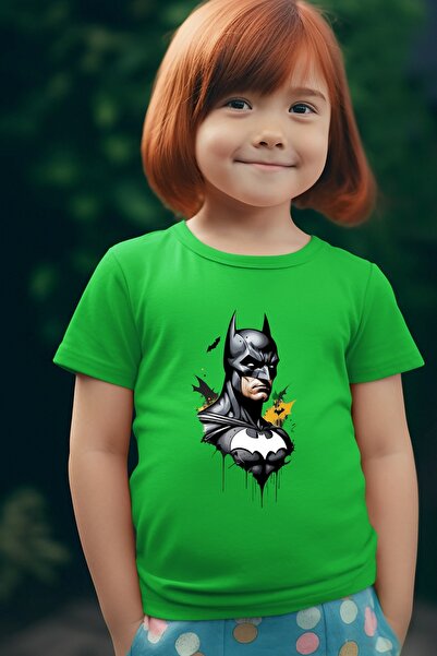 oneagılyazı Betmen Štampano Dete Oversize kroj T-shirt