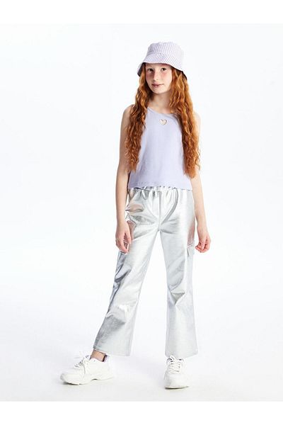LC Waikiki Crew Neck Girl's Crop Undershirt (S4)