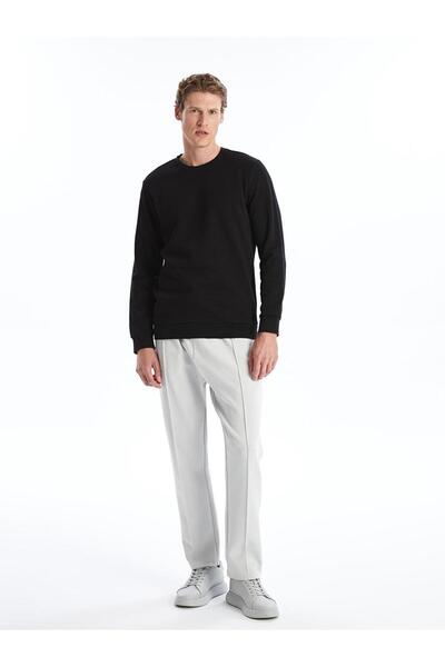 LC Waikiki Ανδρικό χοντρό φούτερ Crew Neck μακρυμάνικο (W4)