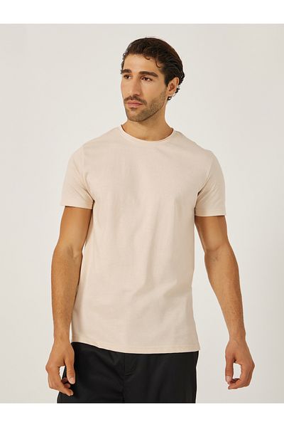 Styli Solid Round Neck Oversized T-Shirt
