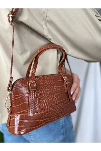 bagab Women's Taba Croco Patterned Bag