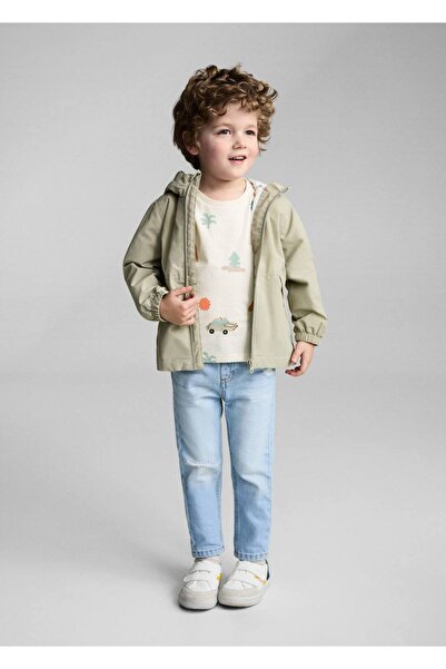 MANGO Baby Μακρυμάνικο μπλουζάκι με σχέδιο