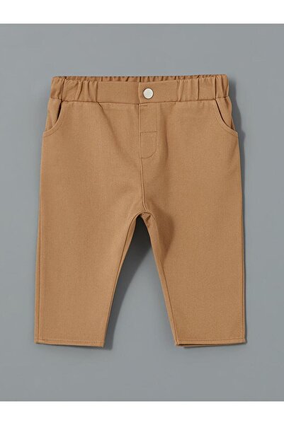 LC Waikiki Crew Neck Printed Baby Boy T-Shirt and Pants 2-Piece Set