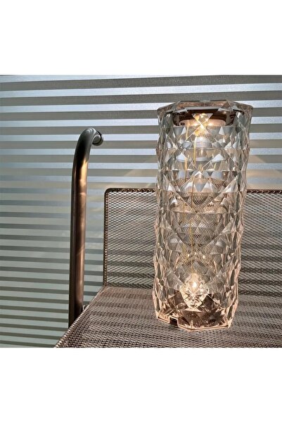 Genel Markalar Mix Şarjlı Dokunmatik Kademeli Led Masa Lambası Diamond