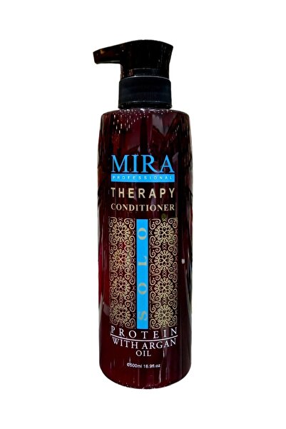 Mira بلسم بالبروتين وزيت الأرغان خالي من الكبريتات يحافظ على الشعر المعالج با...