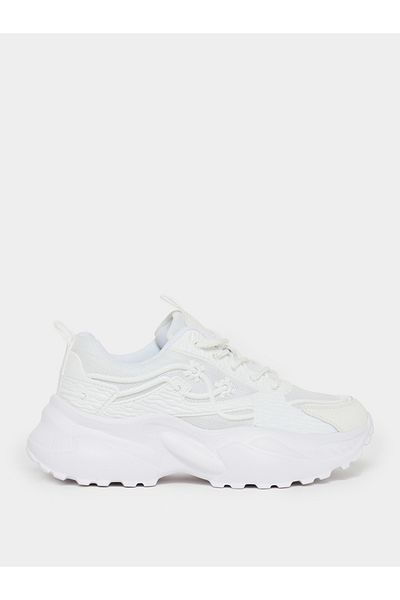 Styli Mesh Upper Textured Sneakers