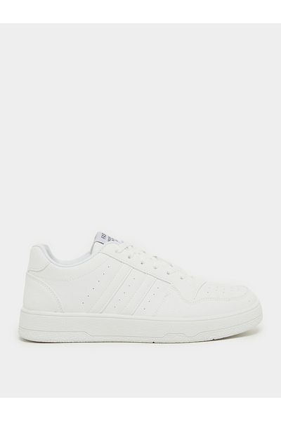 Styli Striped Low Top Lace Up Sneakers