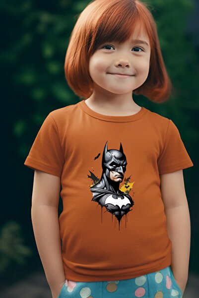 oneagılyazı Betmen Štampano Dete Oversize kroj T-shirt