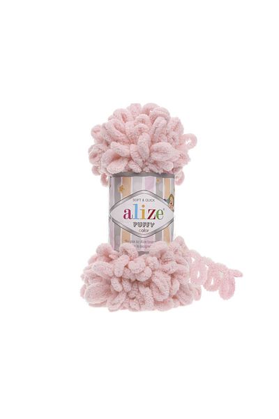 Alize Βρεφική κουβέρτα Puffy 90x90 - 6 τεμάχια 161 πούδρα