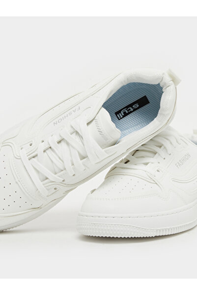 Styli Low Top Platform Sole Lace Up Sneakers