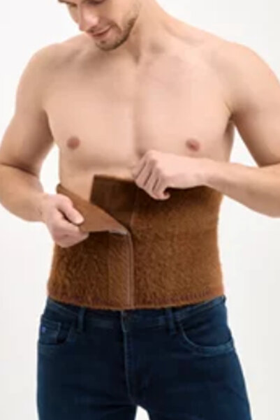 miresa Топъл вълнен корсет - велкро талия, колан за кръста от камилска козина и болки в гърба