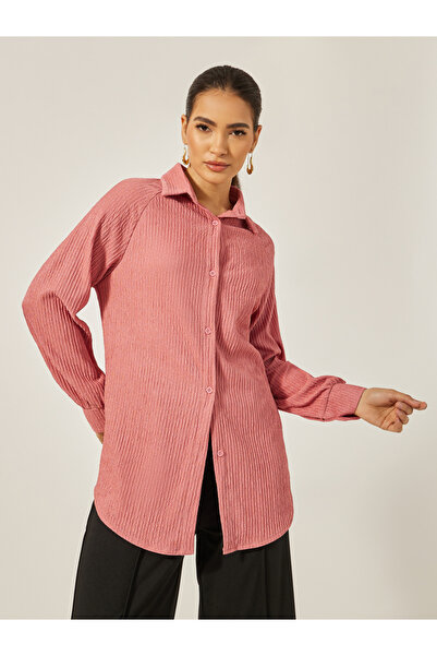 Styli قميص محبوك كبير الحجم بأكمام راجلان