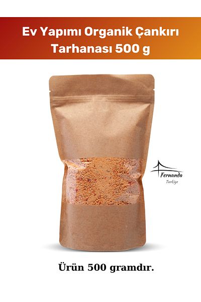 Fernanda Organic Çankırı Tarhana 500 g Natural Red with Plenty of Ingredients