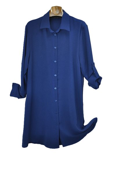 elma abone Plus Size Ayrobin Tunic Shirt