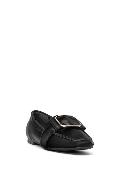 Ayakkabı Fuarı Elit PM386 K503-2T - Pantofi casual de damă negri