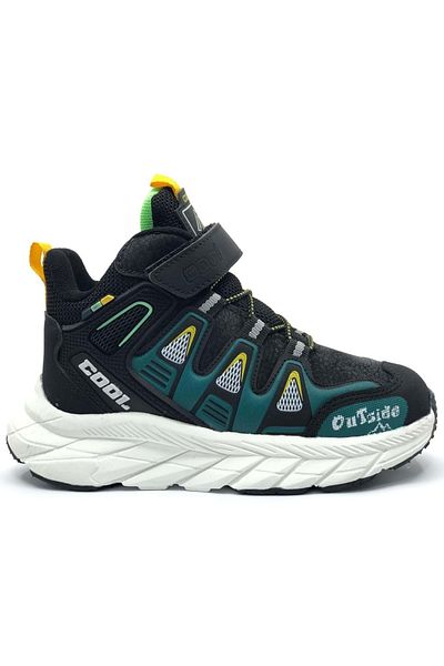 Kids Club Shoes Cool Paul Orthopedic Αντιολισθητική Ελαφριά Σόλα Unisex Παιδικά Μποτάκια Πράσινα
