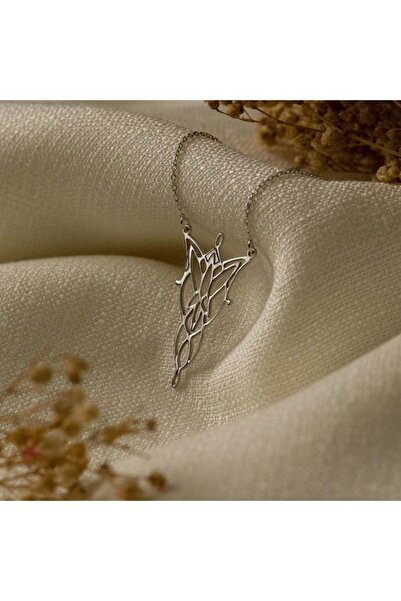 GÜMÜŞ Kişiye Özel 925 Ayar Gümüş Arwen Evenstar Kolye