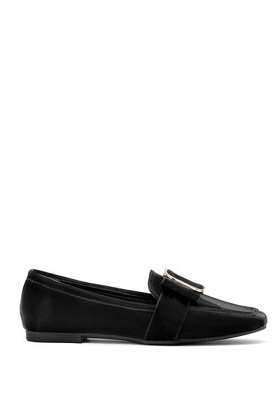 Ayakkabı Fuarı Elit PM386 K503-2T - Pantofi casual de damă negri