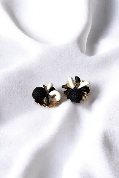 Trend aksesuar Deniz Kabuklu Klipsli Düğme Aksesuarı 1 Çift