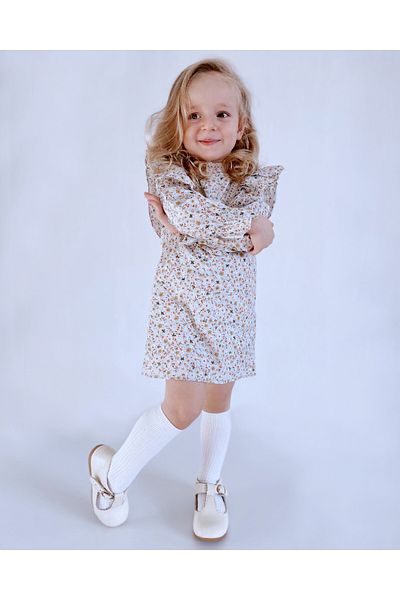 TINY BEAR Girl's Vintage Dress