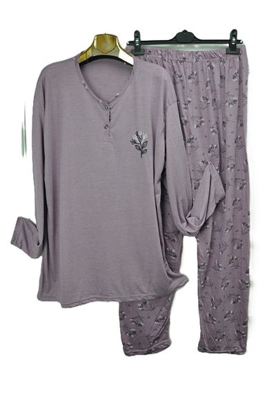 elma abone Costum de pijama din bumbac pieptănat de sezon nou