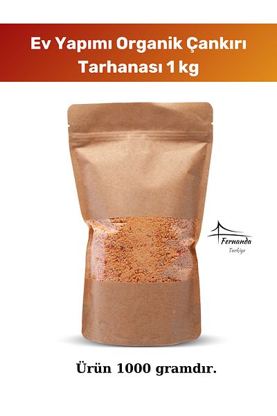 Fernanda Organic Çankırı Tarhana -Naturliaları with 1kg Plenty of Ingredients