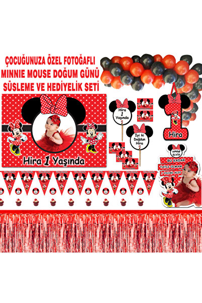 Sunligo Minnie Mouse Süsleme Ve Hediyelik Seti