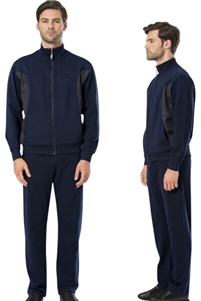 Pierre Cardin Erkek Dik Yaka Fermuarlı Eşofman Takımı W.VE.36.85.O1.2B