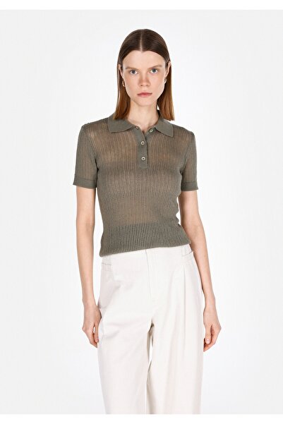 Colin's Slim Fit Women's Green Sweater