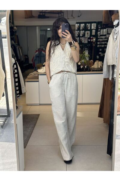 İstanbul Linen Muslin Pocket Trousers