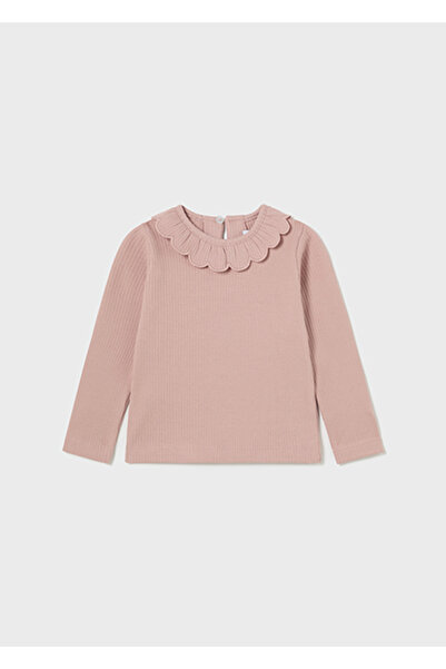 MAYORAL بلوزة للفتيات الصغيرات باللون الوردي - 02051 084