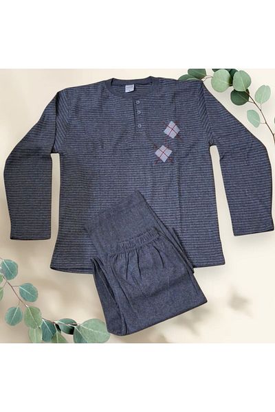 Zen Ανδρικό σετ πιτζάμες Falcom Long Sleeve