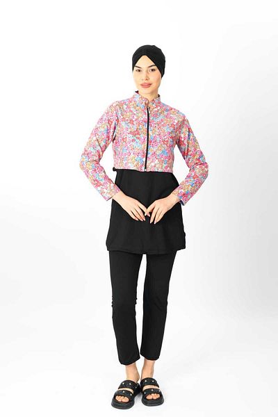ENDYMION Fully Closed Jacketted Tetrace Swimsuit