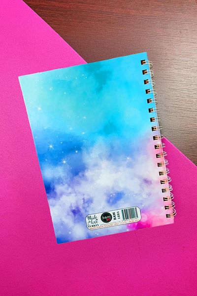 Patladı Gitti I Chose This Sparkling Life Designed Sprial Sticker Undated Talking Agenda Weekly Plannin