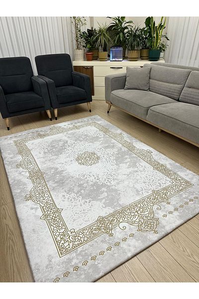 LİMAY Thick Fabric Micro Fleece Rug Cover - Soft & Thick Fabric - Extra Durable - Washable