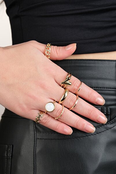 Jack Ferrero KADIN / YETİŞKİN / GENÇ ÇOKLU YÜZÜK SETİ