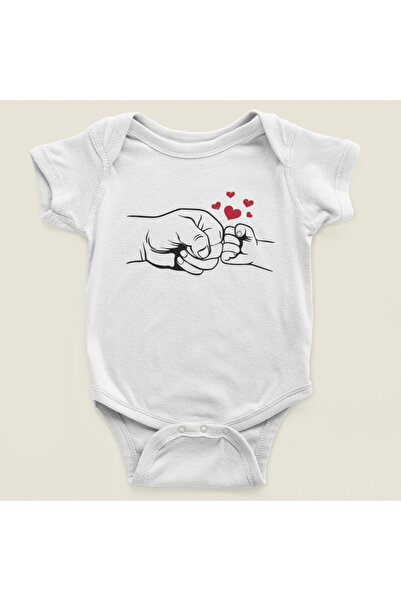 SEVBANO تصميم بدلة للجسم من القطن الناعم للجنسين بتصميم الوحدة والد والطفل