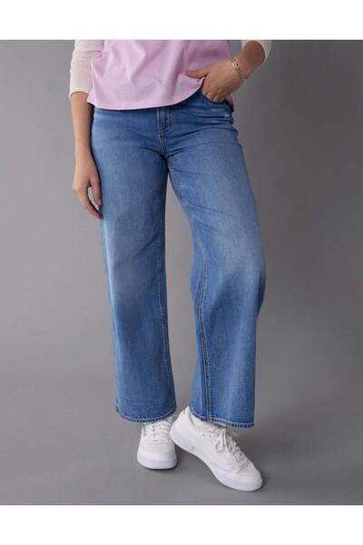 AMERICAN EAGLE AE Strigid Super High-Waisted Baggy Wide-Leg Jean