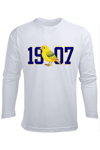 Efendioğlu Design Tricou copii bumbac imprimat CANARY 07 cu MANECĂ LUNGĂ