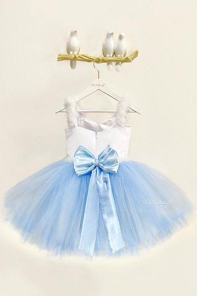 pan kostum Rochie pentru fete Cinnamoroll albastră - Moda copii