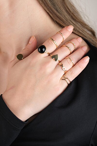 Jack Ferrero KADIN / YETİŞKİN / GENÇ ÇOKLU YÜZÜK SETİ