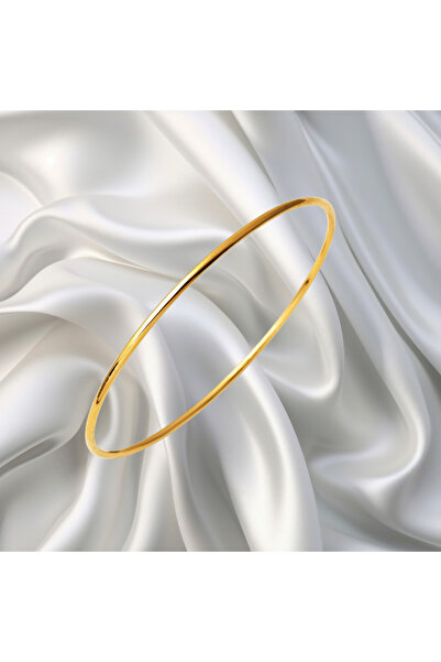 Efnan Kuyumculuk 22 Ayar Parlak Düz Ajda Bilezik