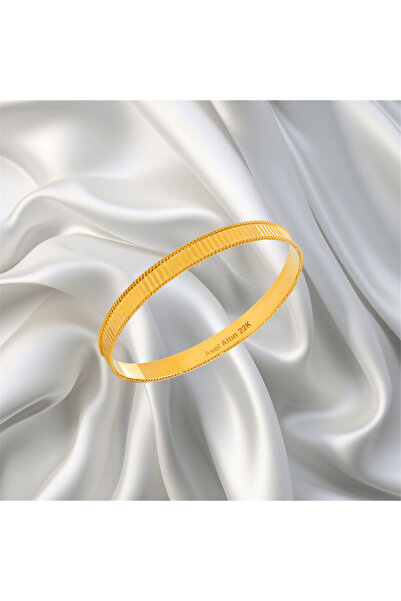 Efnan Kuyumculuk 22 Ayar Aynalı Kibrit Çöpü Bilezik