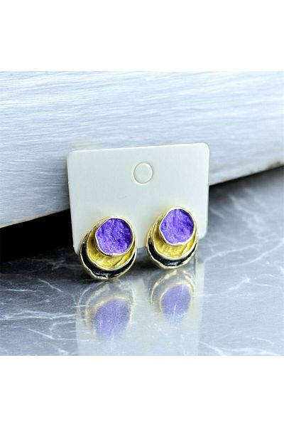 Candy Round Colorful Earrings
