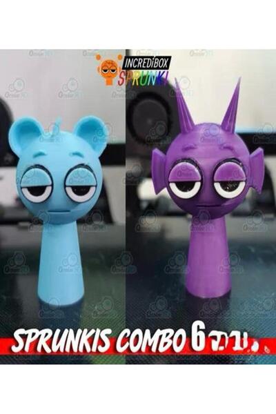 Goplast Premium لعبة SPRUNKIS SUPRINKI COMBO (قيلولة وقت اللعب الخشخاش)